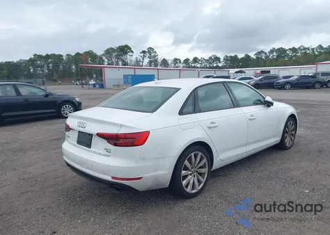 2017 Audi A4 2.0T Ultra Premium from USA, damaged, VIN WAUGMAF41HA176853